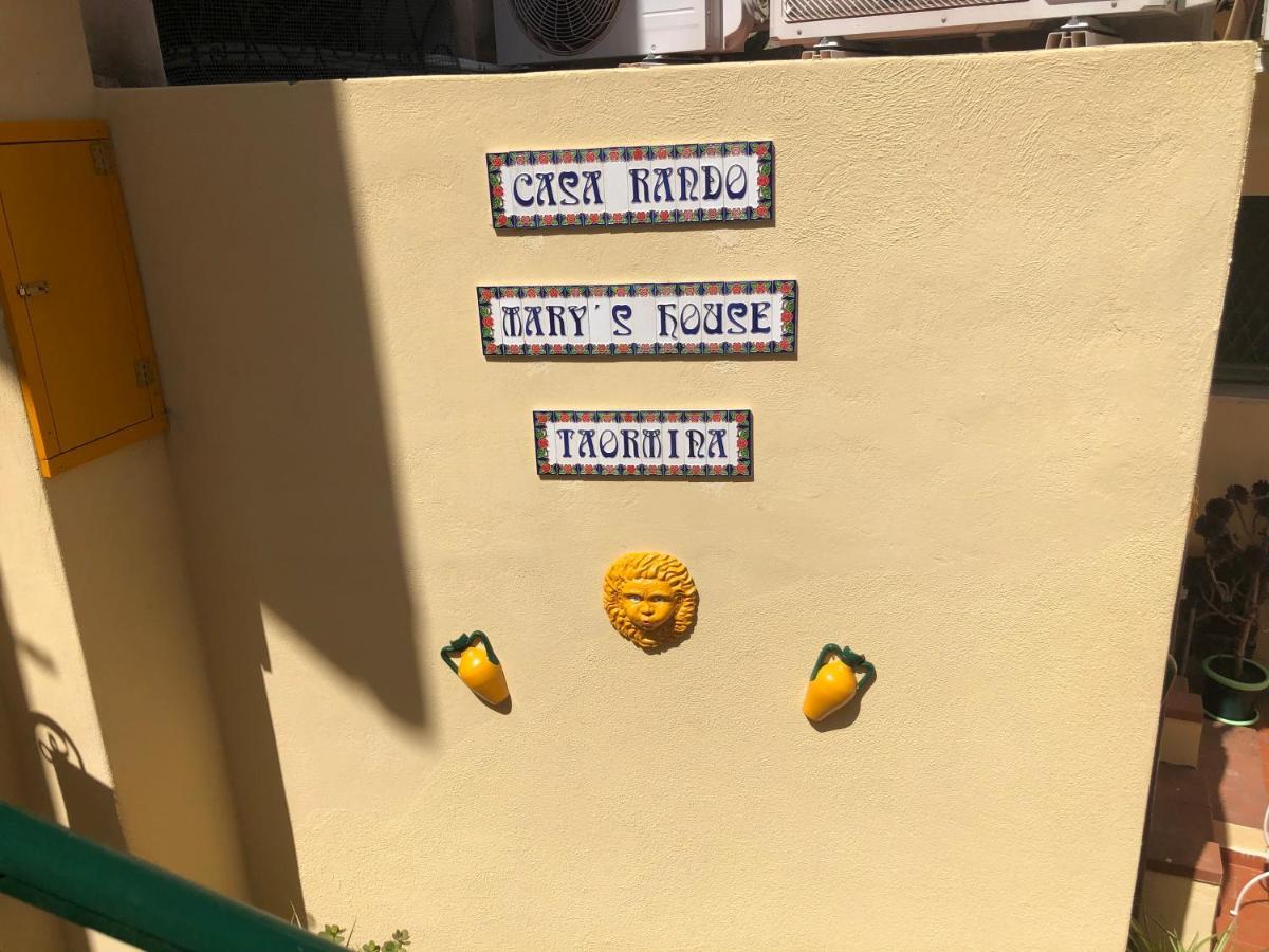 Casa Rando Mary'S House Apartment Taormina Exterior foto