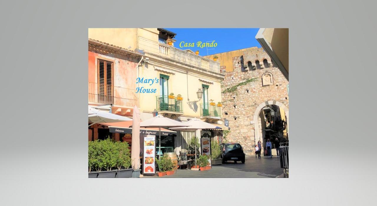 Casa Rando Mary'S House Apartment Taormina Exterior foto